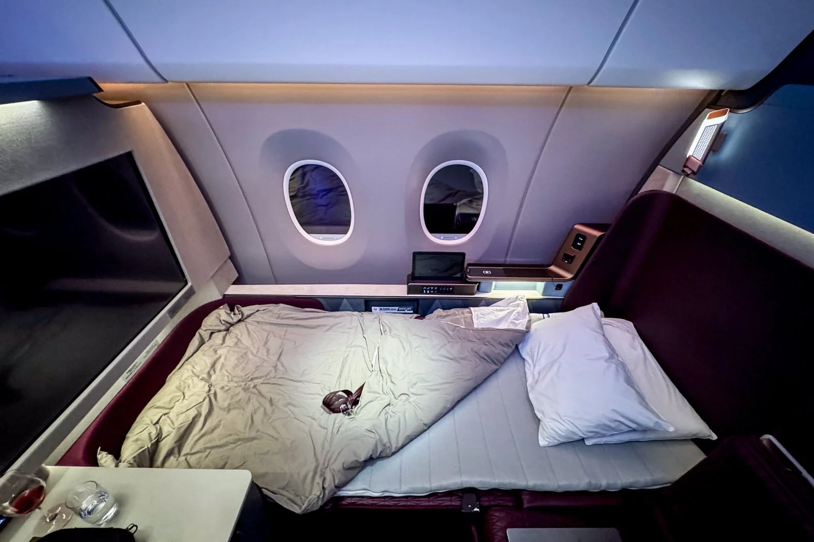 JAL First Class Lie-Flat